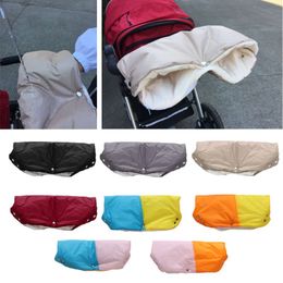 Stroller Parts & Accessories Winter Warm Baby Gloves Kids Pushchair Hand Muff Waterproof Pram MittenStroller