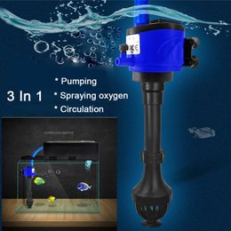 8W12W20W30W45W Multifunctional 3 in 1 rium Air pump Internal filter Water Circulating Oxygen Pump for Fish Tank Y200917