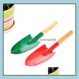 Spade Shovel Garden Tools Home Mini Gardening Colorf Metal Small Shovels Garden-Spade Hardware Digging Dhstj