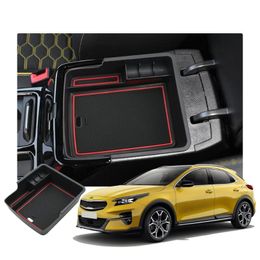 Car Organizer Armrest Storage Box For XCeed SUV 2022 Central Control Container Auto Interior Styling AccessoriesCar
