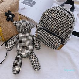 2022-qualità Diamond zaino designer donna mini borse a tracolla in pelle designer frizione con portafoglio borsa classica moda scatola