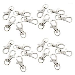 Hooks & Rails Durable Metal Carabiner Clip Style Spring Key Chain KeyringHooks