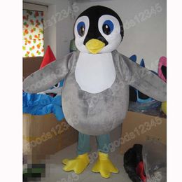 Performance Penguin Mascot Costumes Christmas Halloween Fancy Party Dress Cartoon Character Carnival Xmas Advertising Birthday Party Costume Outfit