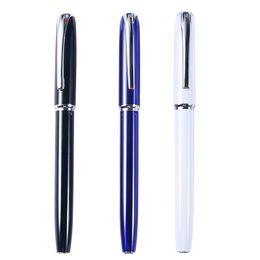 Gel Pens Luxury Quality Metal Signature Pen School Supplies Office Writing Gift High-end Water-based PenGel