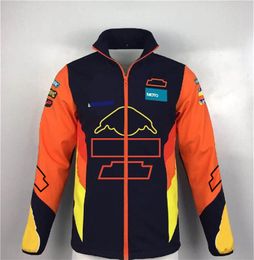 2022 new off-road motorcycle sweater riding suit windproof racing suit jacket plus cotton factory team uniform321J