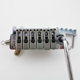 WVS50IIK Guita Tremolo Bridge With matching Satin Saddles Chrome high quality in stock