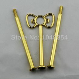 Other Bakeware 1 Pcs Wedding 3 Tier Cake Center Stand Bow Handle Rod Fittings Home Decor Baking Tools For Cakes