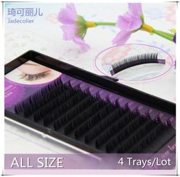 False Eyelashes Trays/lot C D Curl Synthetic Mink Eyelash Extension High Quality Professional Individual Beauty Makeup ToolFalse Harv22