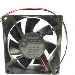 Wholesale fan: Original Panaflo FBA08A24H 80*80*25 24V 0.17A 2 wire cooling fan