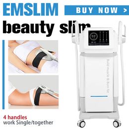 2022 Emslim Body Shaping Slimmming Machine Tesla Ems Electromagnetic Muscle Stimulation Fat Burning Beauty Equipment Cellulite Treatment