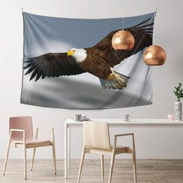 Tapestries Modern Style Eagle Wall Hanging Tapestry Home Decoration Blanket Printed Cloth Bedroom Carpets Custom Floral RugsTapestries
