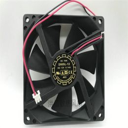 Wholesale fan: originalY.L.FAN 9025 D90SL-12 DC12V 0.14A two-wire chassis for heat dissipation