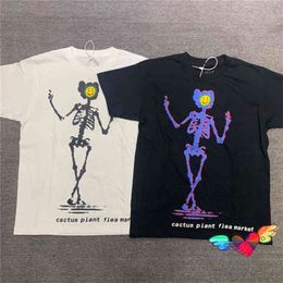 2024ss CPFM.XYZ Tee Men Women CPFM T Shirt Streetwear Cactus Plant Flea Market T-shirt Hip Hop Tops Printed Tag Short Sleeve