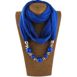 Pendants Heart Jewellery Scarves For Women Charms Shawl Scarf Ornaments Necklace 160CM Factory Cost Wholesale