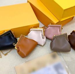 Mini Women Chain Cross Body Shoulder Bags Fashion Refinement Womens Packet Handbag High Quality Leather Solid Colour Change Purse Evening Bag Clutch