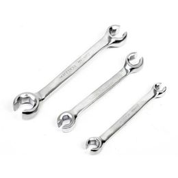 Hand Tools 6-27mm Double Headed Metric Open End Lever Six Angle Special Metal Wrenches For Oil Pipe Tubing Spanner Auto Repair ToolsHand