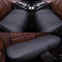 Car Seat Covers Waterproof Leather Cover Universal Breathable Cushion Protector Mat Pad For Auto Fit Interior AccessoriesCar