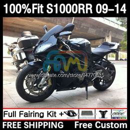 OEM Fairings Kit For BMW S 1000RR 1000 RR S1000-RR 09-14 2DH.121 S-1000RR S1000 RR 2009 2010 2011 2012 2013 2014 S1000RR 09 10 11 12 13 14 Injection Mould Body gloss black