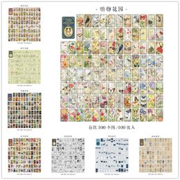 Gift Wrap Sheets/Pcs Flowers People Memo Pad Sticky Notes Scrapbooking Diary Notepads Office School Stationery SuppliesGift