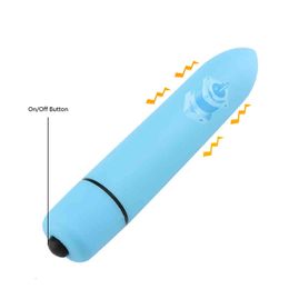 Sex toys masager Massager Vibrator Adult Toys Penis Cock 9 Colors 10 Speed Mini Bullet Dildo Clitoris Stimulator Products AV Stick Anal for Women 2ZO2