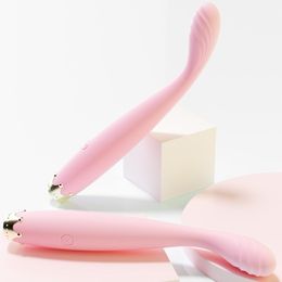 Nipple Clitoris Stimulator Dildo 10 Speed Orgasm Pen Vibrator Vagina Massager sexy Toys For Women Fast Orgams Penis Headers 18