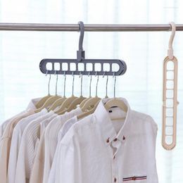 Laundry Bags Home Clothes Hanger Holder Drying Rack Rotating 9 Hole Clothing Hanging Wardrobe Storage Dryer