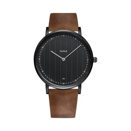 Watch Men Watches Leather Quartz Wristwatches Men's Business Watch Wristwatch Casual Clock Men Life Waterproof Gift for Boyfriend