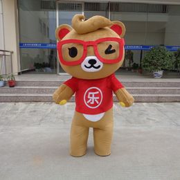 Mascot doll costume customized Janpan Rilakkuma Mascot Costumes Cartoon Character Rilakkuma Bear Mascot mascotte high-quality Fancy party Dr