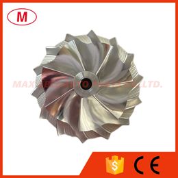 TD04 13T-6 49189-43400 40.62/55.93mm 7/7 blades Performance Turbocharger Turbo Billet compressor wheel/Aluminum 2618/Milling for 49189-02914/02913/02912 Cartridge/CHRA