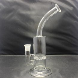 Glass Hookahs Water Bongs Percolators Gear Perc Blown Smoking Water Pipes 18mm joint size for Oil Rigs and Dab