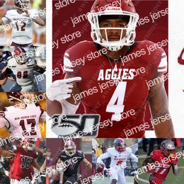 2022 NCAA New Mexico State Football Jersey Jonah Johnson Juwaun Price O'Maury Samuels Dominic Gicinto Trevor Brohard Jared Wyatt Alex Escobar