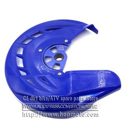 Motorcycle Brakes Blue Billet Front Brake Disc Cover Protector YZ125/240 04-14 YZF250/450 04-12 14-16 WR250/450/F04-12 WR125/250 04-14Motorc