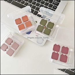 Storage Boxes Bins Home Organization Housekee Garden Pocket Portable Mini Contact Lens Box Case Dhkru