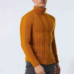 Useful Men Acrylic Fiber Sweater Pullover Lightweight Slim Fit L220730