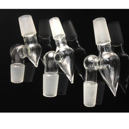 Glass adapter high quality glass adapter Point converter male to male three size for water pipes
