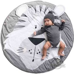 Baby Play Mat Cartoom Animal Baby Carpet Mats born Infant Crawling Blanket Floor Carpet Rugs Mat for Children Nursery 210402