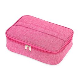 Bento Bags Office Student Simple And Elegant Large Capacity Box Handbag Aluminium Foil Thick Insulation Bag Lunch Bag