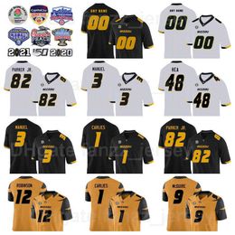 NCAA College Missouri Tigers Football 3 Martez Manuel Jerseys 1 Jaylon Carlies 9 Isaiah McGuire 82 Daniel Parker Jr 48 Niko Hea 12 Shawn Robinson Custom Name Number