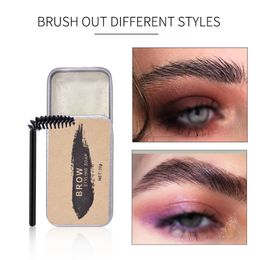 Eyebrow Enhancers Waterproof Eyebrow Styling Soap Smudge-proof Natural Wild Eyebrows Soaps Eye-brow Shape Fixing Keep Eye brow Neat ZL1282