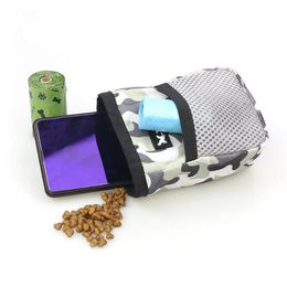 Dog Treat Pouch with Belt Clip Portable Treat Pouch for Dog Training Easily Carries Perfect Food Snack Storage Holder for Puppy Training and Walking