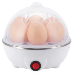 Electric Eggs Boiler Multifunctional Mini Cooker Egg Steamer for Breakfast Kitchen Use Household Applicance 220721