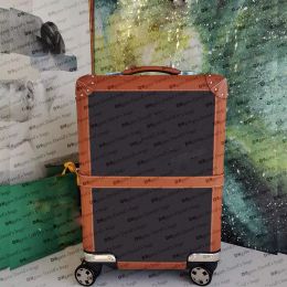 3carry on Travelling bag going abroad go Rolling Luggage brand famous Spinner capacity Trolley Decorative pattern suitcase French Europe ywh valise handle trunk