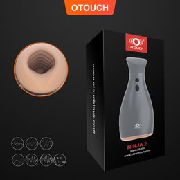 Otouch Male Masturbators Breast Blowjob sexy Toys For Men Automatic Masturbation Cup Pussy Vagina Toy Penis Massager Vibrator