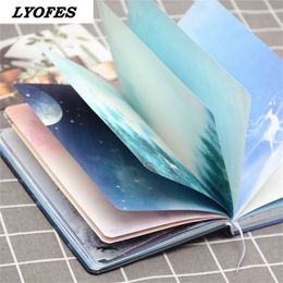 Sketchbook Cuaderno Diary Notepads Notebook Soft Cover Journal School Office Supplies Magnetic Buckle Agenda Planner 220401