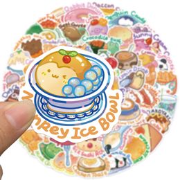 50Pcs Food Stickers Non-Random For Car Bike Luggage Sticker Laptop Skateboard Motor Water Bottle Snowboard wall Decals Kids Gifts