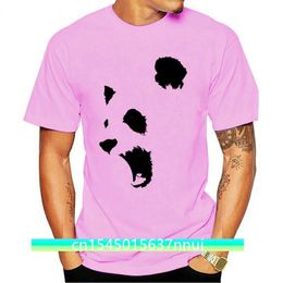 Minimalist Panda Love Animals TShirt Mens T Shirts Fashion Clothing Round Neck Crazy Top Tee Fashion Dress 220702