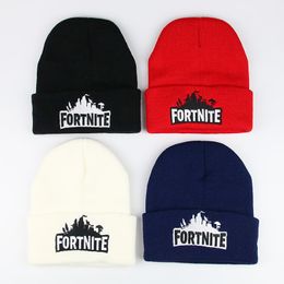 home clothing Beanies Battle Knitted Hat Hip Hop Embroidery Caps Teenager Winter Warm Skull Cap for Men Women Children