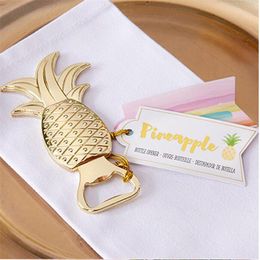 Metal Pineapple Beer Bottle Opener Party Decoration Supplies Gold Ananas Wedding Favours Gifts Household Kitchen Bar Gadgets