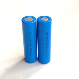 10pcs per lot 18650 Battery 2200mAh Rechargable Lithium Batteries for Power Bank Lights100% High Quality