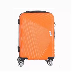 Suitcases Fashion ABS 20"24" Inch Hardside Luggage Travel Suitcase With Wheels ABS+PC Spinner Rolling